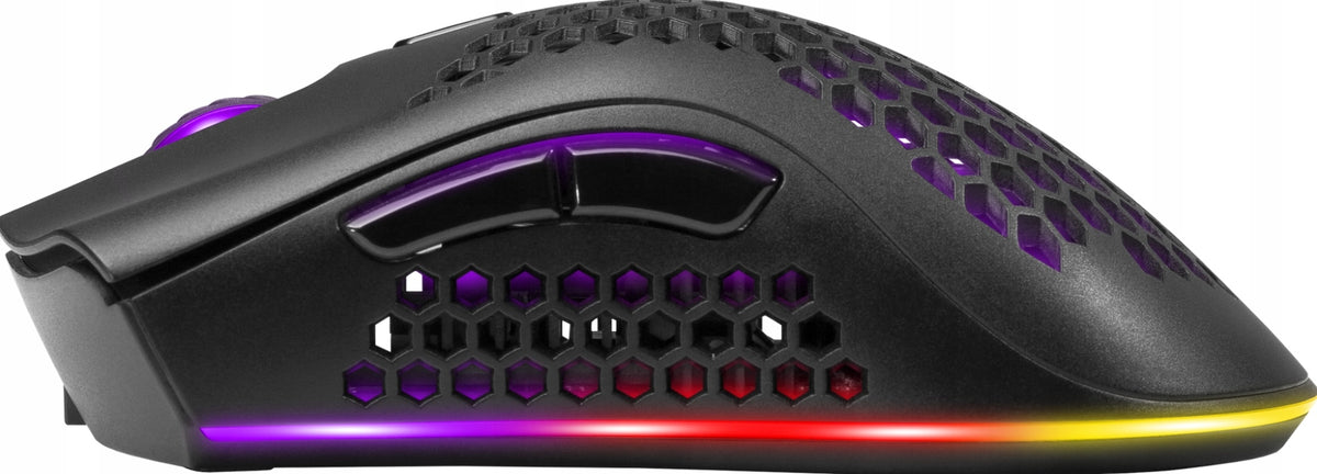 Wireless Mouse Defender Warlock GM-709L Gaming 2400 DPI RGB LED Manufacturer Defender