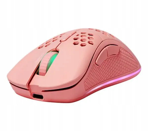 Wireless Mouse Deltaco GAM-120-P 4800dpi Pink Gaming Packaging status original