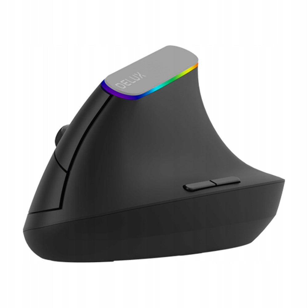 Wireless Mouse Gamig Vertical For LAPTOP COMPUTER Black RGB LED Manufacturer code DX_M618C_B