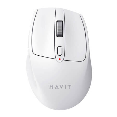 Wireless Mouse HAVIT MS61WB White 2.4GHz 3200DPI for Laptop PC
