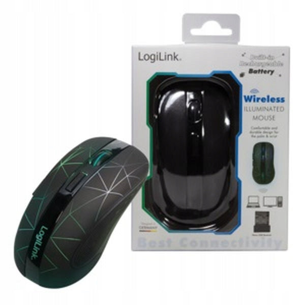 Wireless Mouse LOGILINK ID0171 Color black