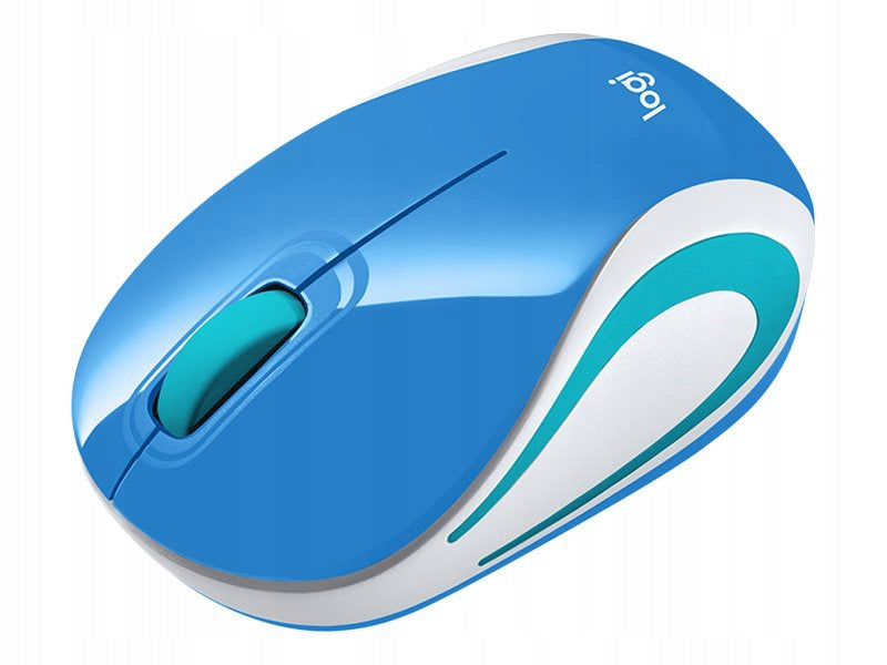 Wireless Mouse LOGITECH M187 Blue