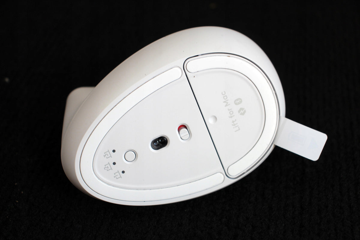 Wireless Mouse Logitech MX Lift For Mac White Optical Sensor Manufacturer code 910-006477