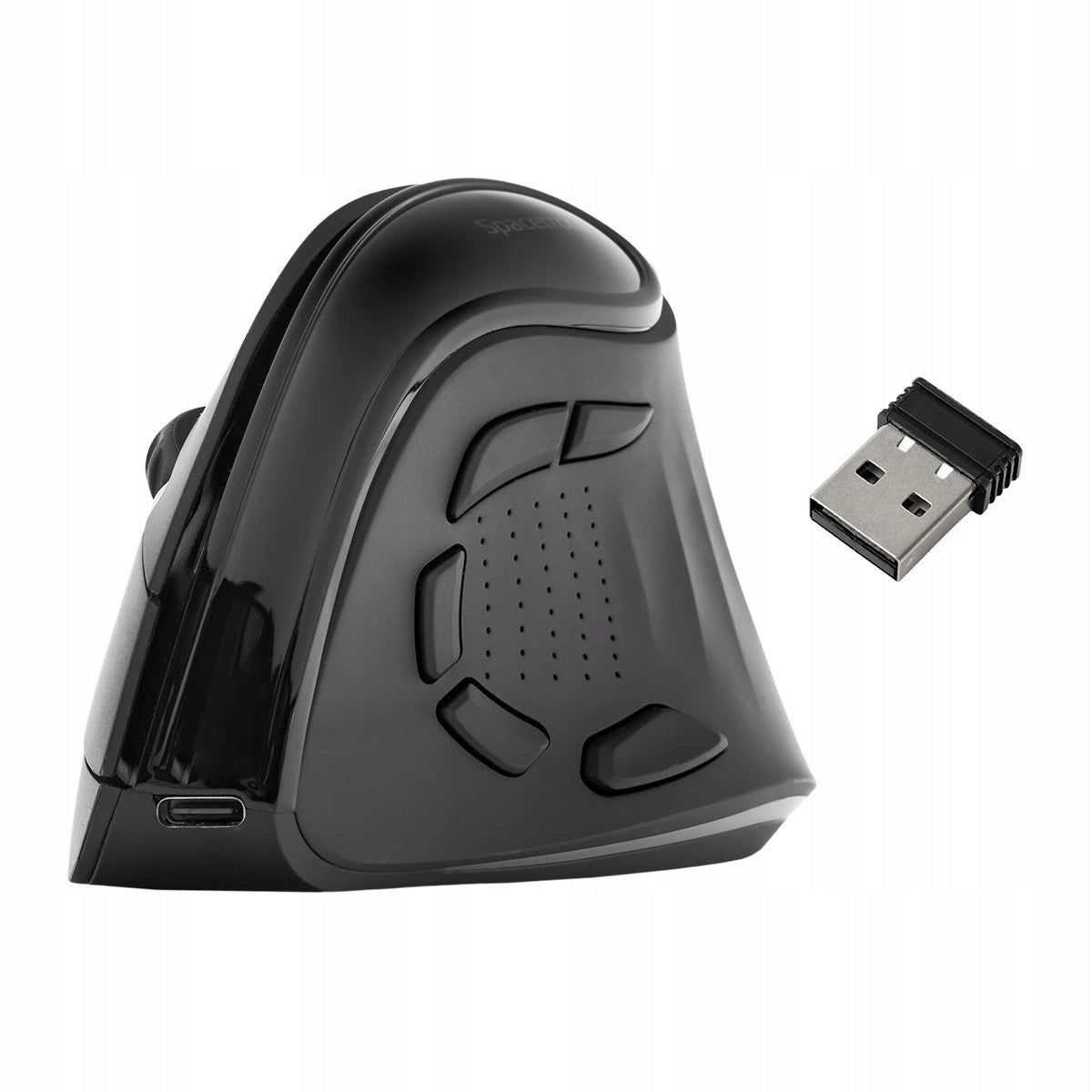 Wireless Mouse MOUSE VERTICAL USB BT 5.0 4000 DPI RGB Optical Sensor Color black