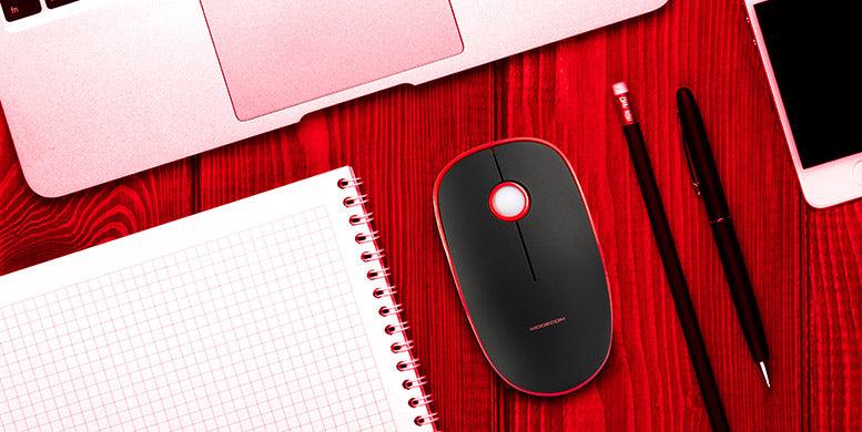 Wireless Mouse Modecom M113 1600dpi Red Manufacturer MODECOM
