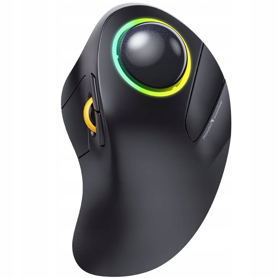 Wireless Mouse Protoarc EM03 Trackball Bluetooth 2.4Ghz RGB Manufacturer code EM03