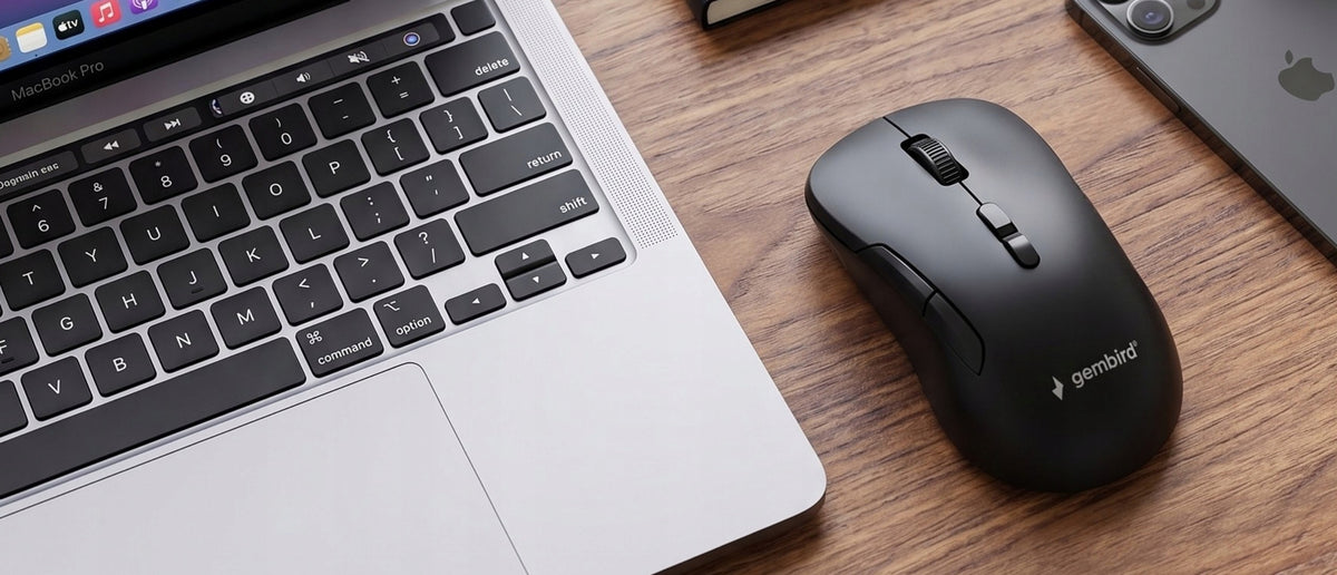 Wireless Mouse Quiet For Work and Office Bluetooth USB-wifi 3 DEVICES Packaging status original