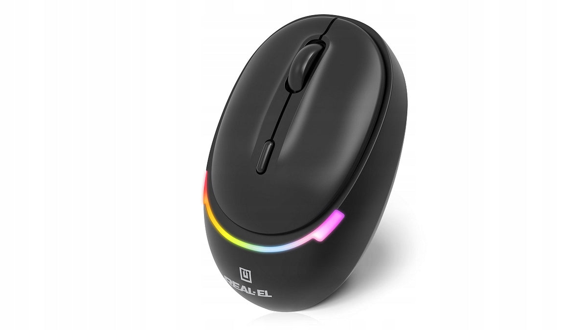 Wireless Mouse REAL-EL RM-440W Silent Optical 1600dpi Bluetooth Akku Packaging status original