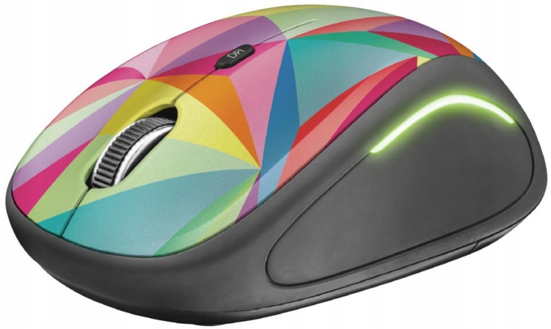 Wireless Mouse TRUST Yvi FX Geometrics Color multicolor