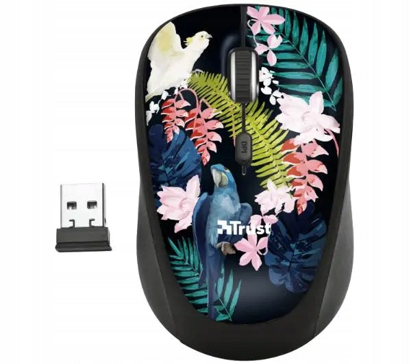 Wireless Mouse Trust Yvi Wireless Mouse Parrot Optical 1600dpi Office