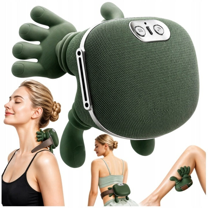 Wireless Neck Shoulder Massager, Bionic Kneading, Brushless Motor, USB-C Medical device no