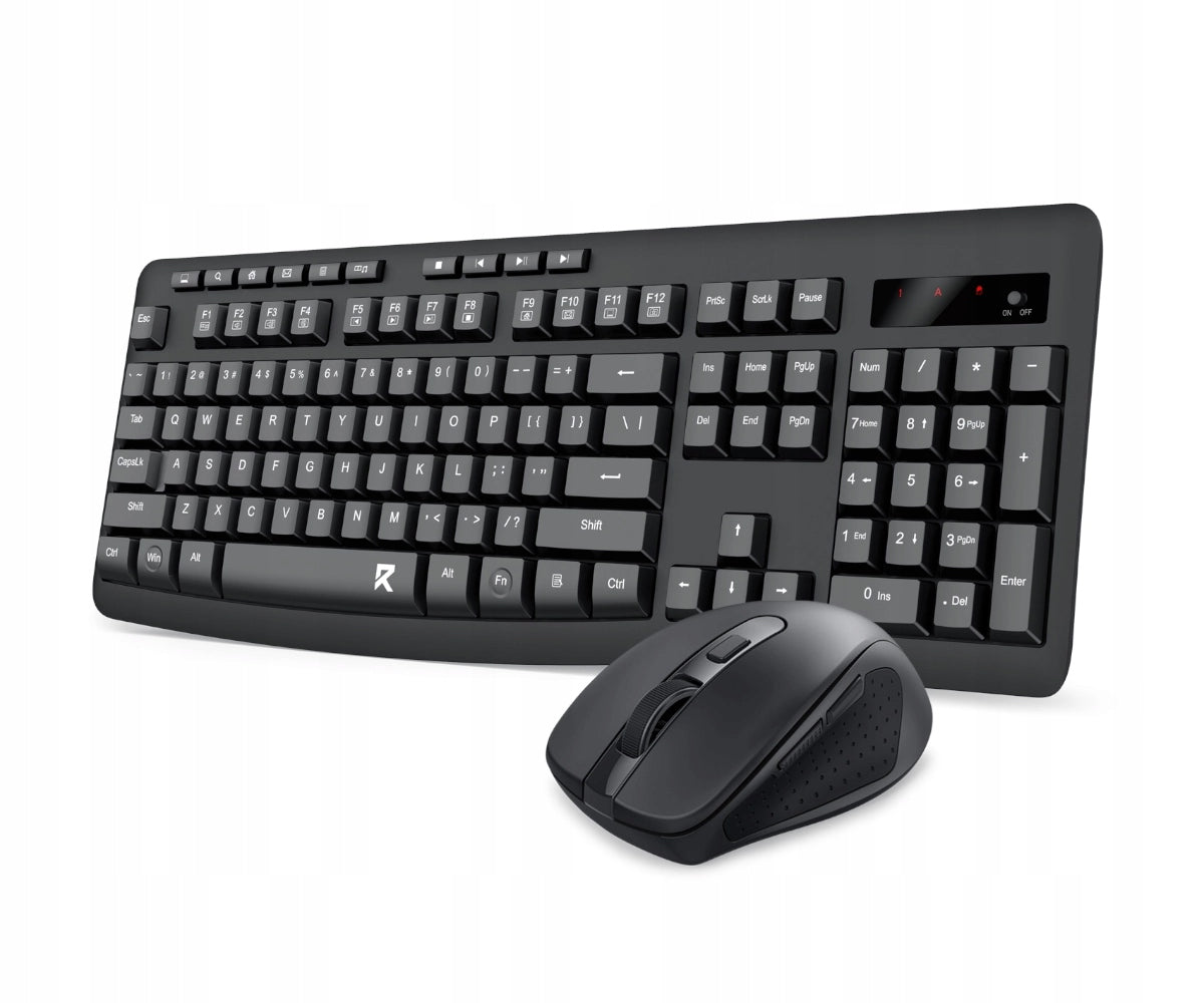 Wireless Office Kit Keyboard & Mouse Redragon BS-7367-B Black