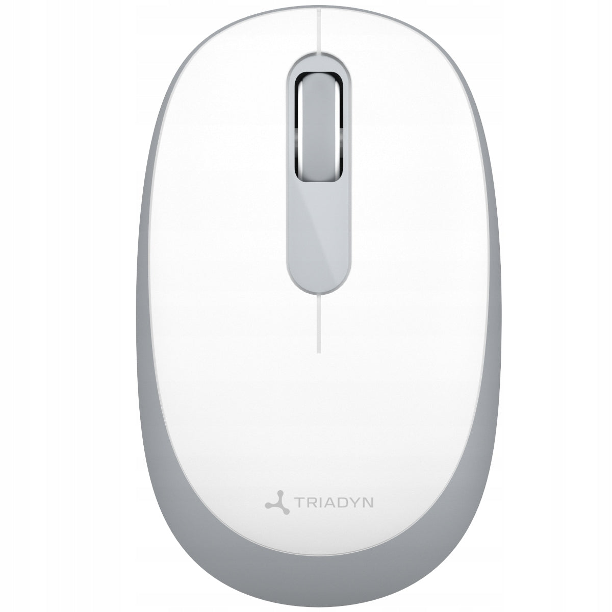 Wireless Office Mouse Triadyn SAO 2.4GHz Bluetooth 1600DPI White