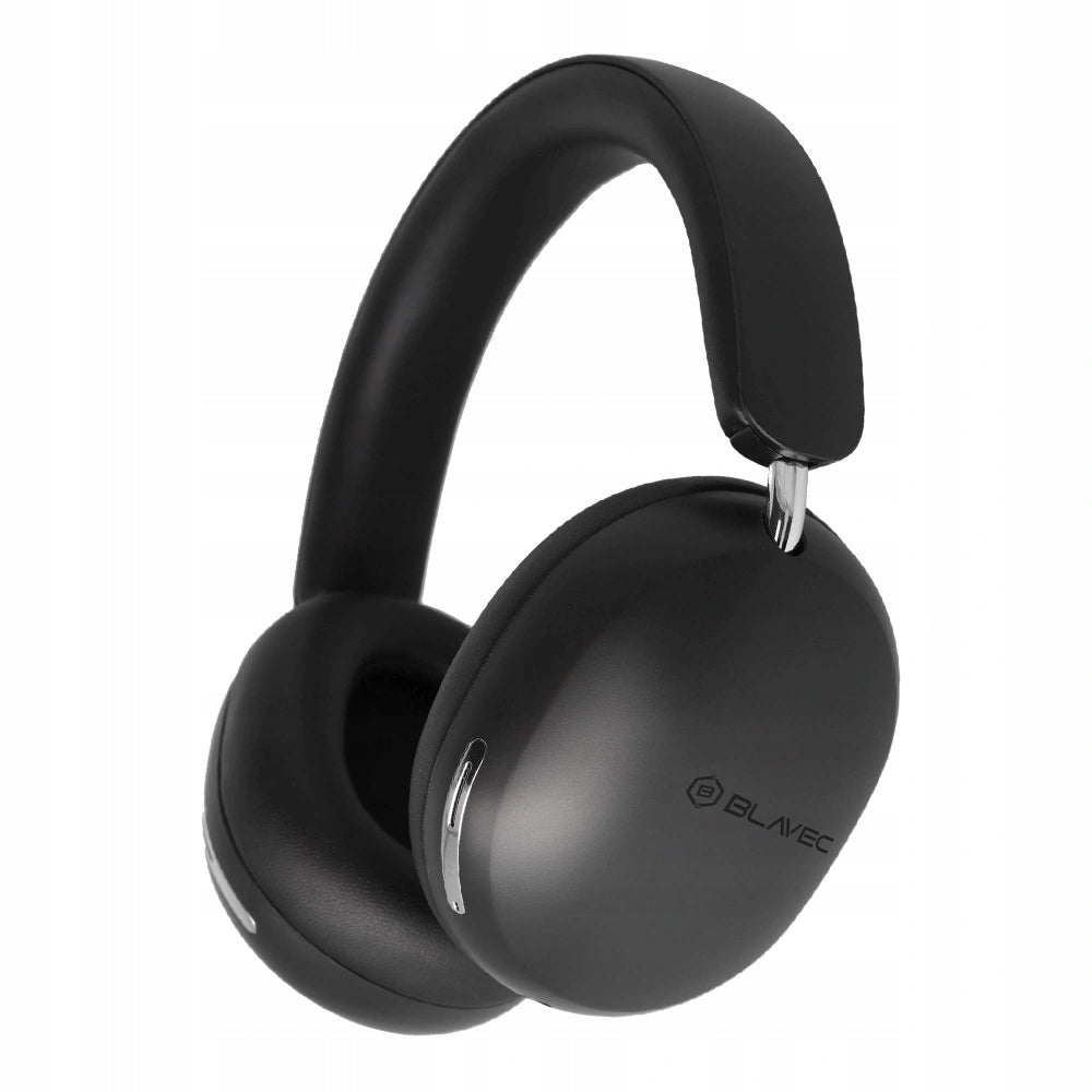 Wireless On-Ear Headphones Blavec with Bluetooth Microphone 5.4 ANC +etui Packaging status original