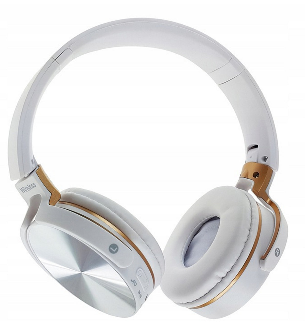 Wireless On-Ear Headphones Bluetooth White Packaging status original