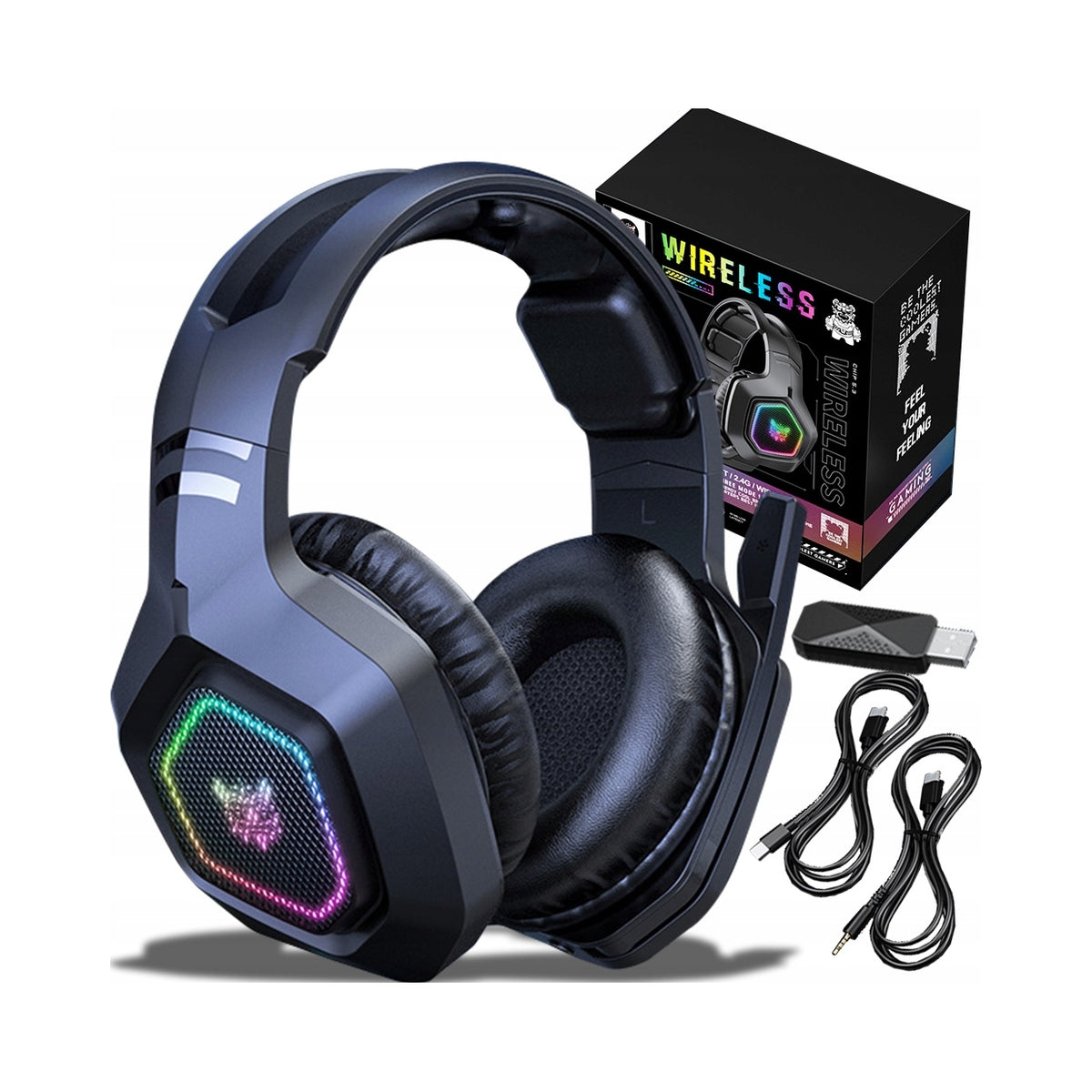 Wireless On-Ear Headphones Onikuma B100