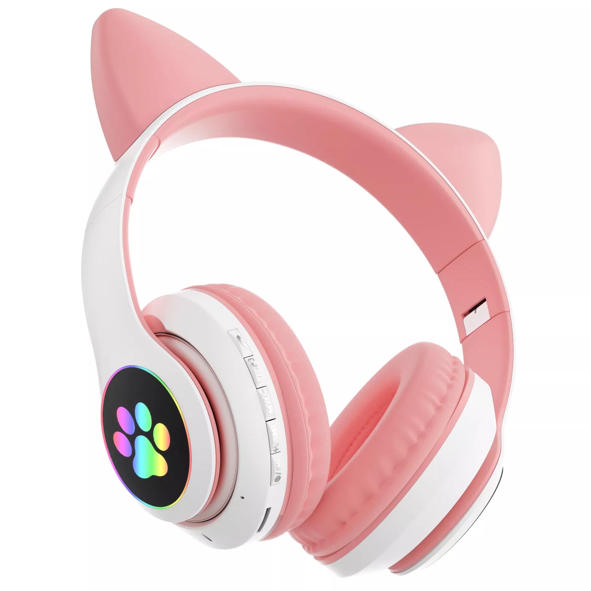 Wireless On-Ear Headphones Pink SDHVZV-23MR with Microphone and Bluetooth