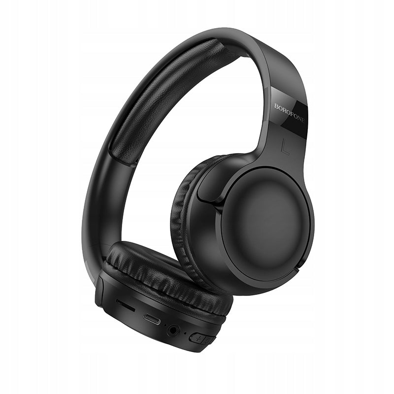 Wireless On-Ear Headphones Powerful with Bluetooth Microphone USB-C MicroSD Manufacturer code 6941991118722