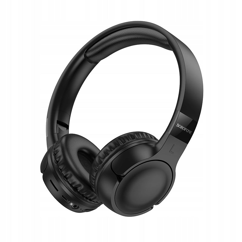 Wireless On-Ear Headphones Powerful with Bluetooth Microphone USB-C MicroSD Packaging status original
