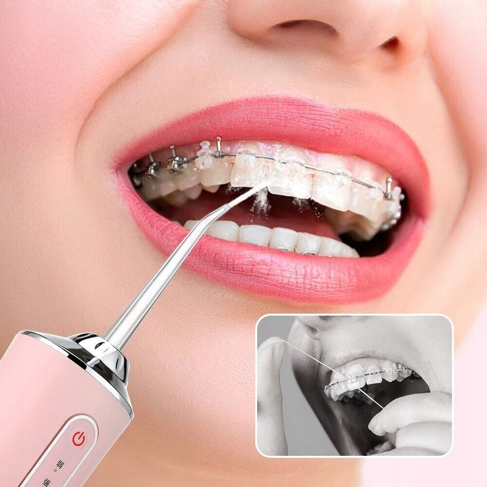 Wireless Oral Irrigator with 4 USB Tips 3 Operating Modes Brand no brand