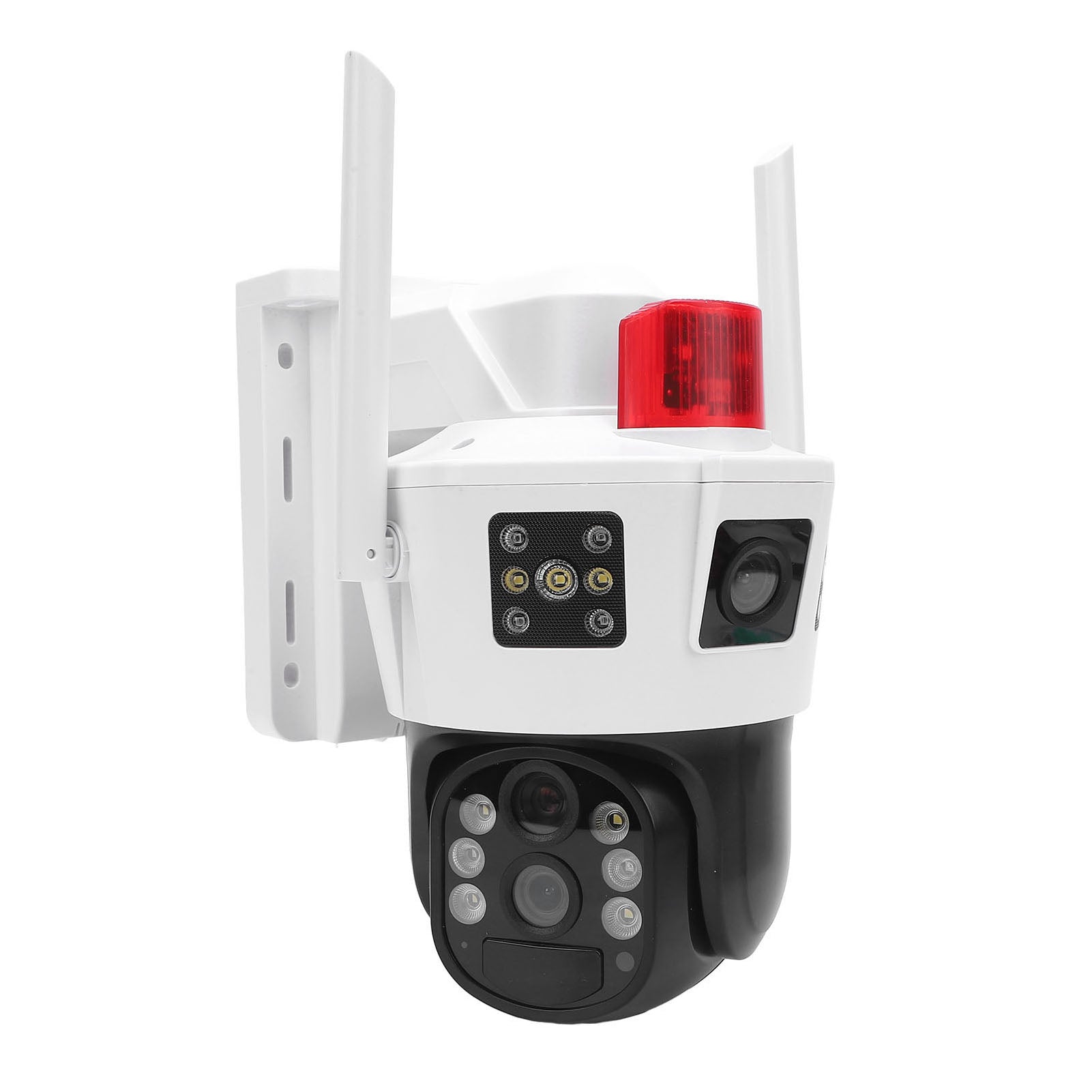 Wireless Outdoor Solar Camera Dual Lens Pir Toilet Brand no brand