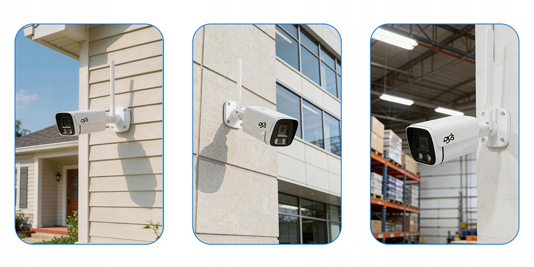 Wireless Outdoor WiFi IP Camera 8Mp 4K Ultra HD SMART APP Packaging status original
