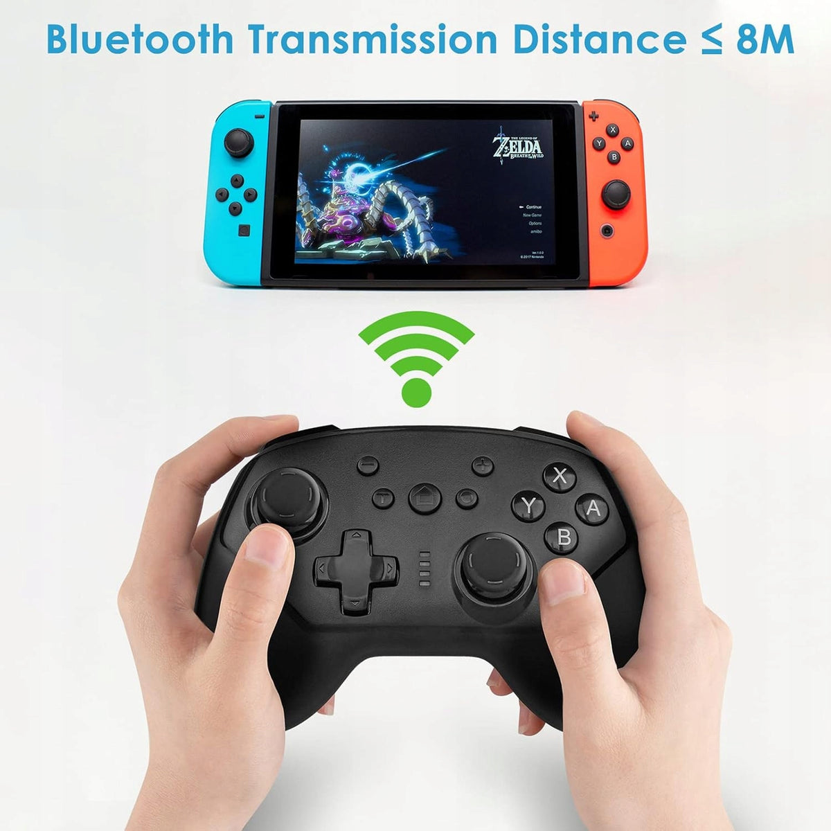 Wireless PAD Controller For Nintendo Switch, OLED LED | Product Video Packaging status original