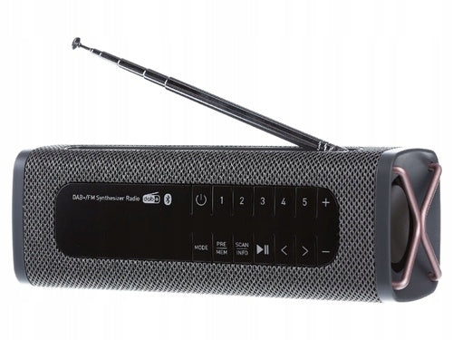 Wireless Portable Bluetooth Speaker DAB+ Grundig GBT Band Black Manufacturer code 4013833042983