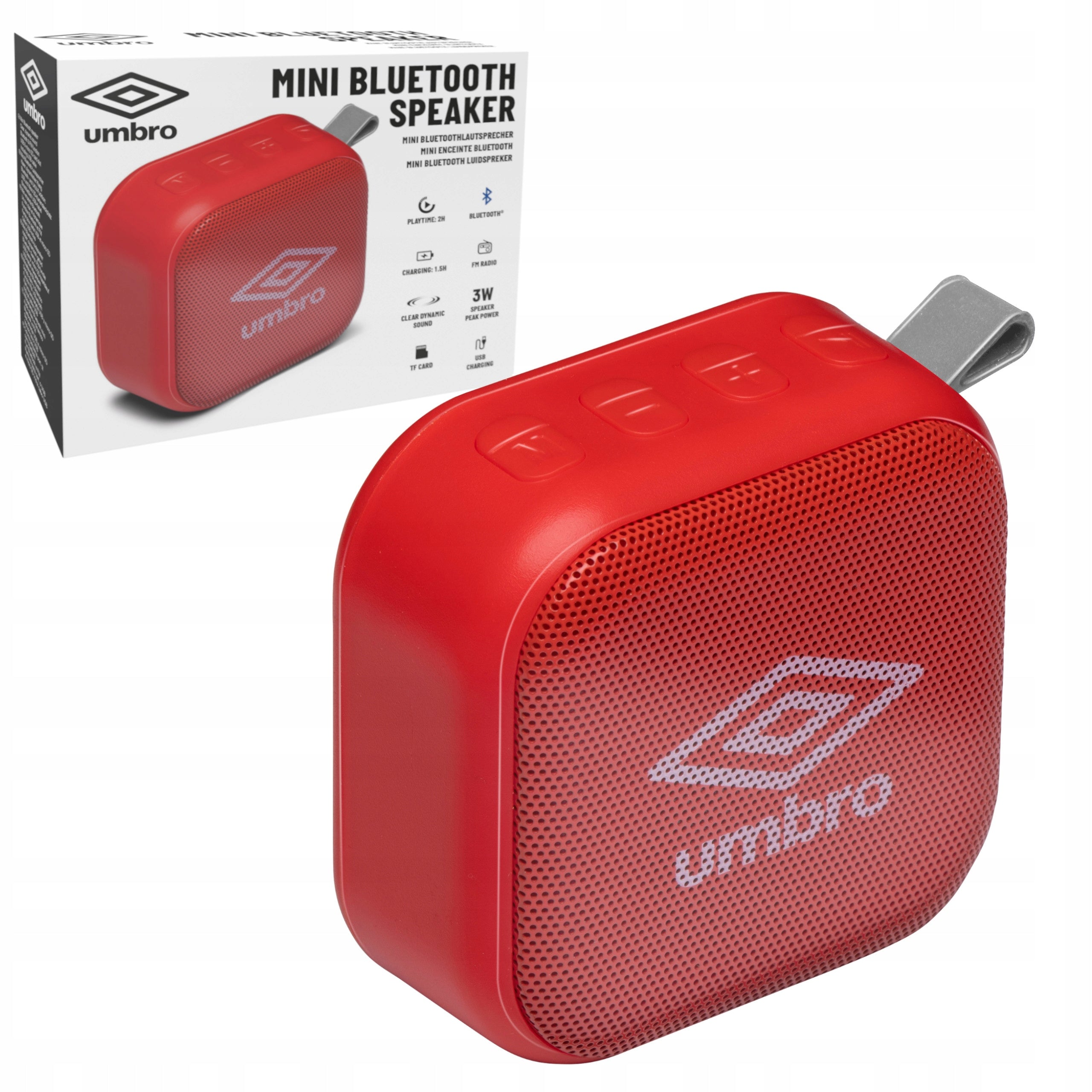 Wireless Portable Bluetooth Speaker microSD FM Radio UMBRO 3W