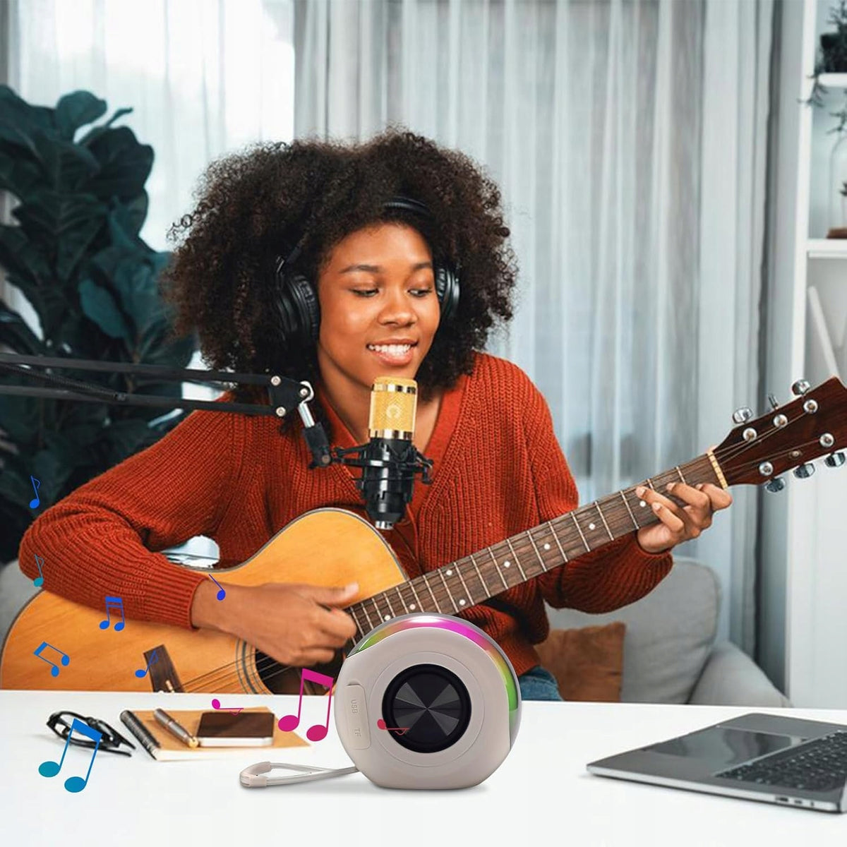 Wireless Portable Speaker, Moody Speaker, Compact Small Manufacturer code SKU05355