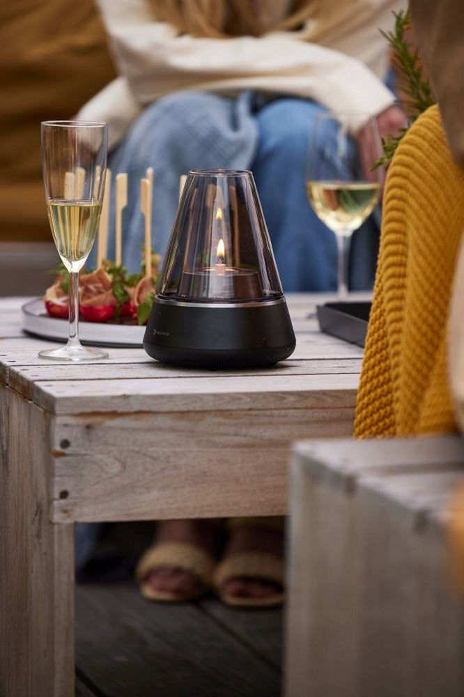 Wireless Portable Speaker TWS USB-C 50W Kooduu Nordic Light Pro Black Brand Kooduu