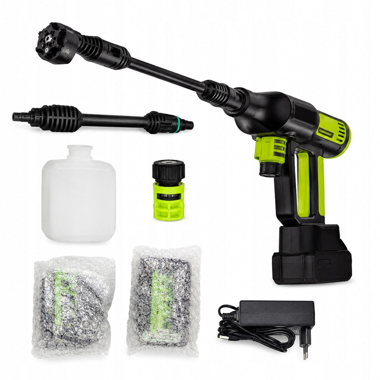 Wireless Pressure Washer 120 Bar Brushless Motor 4 Modes 2x4Ah