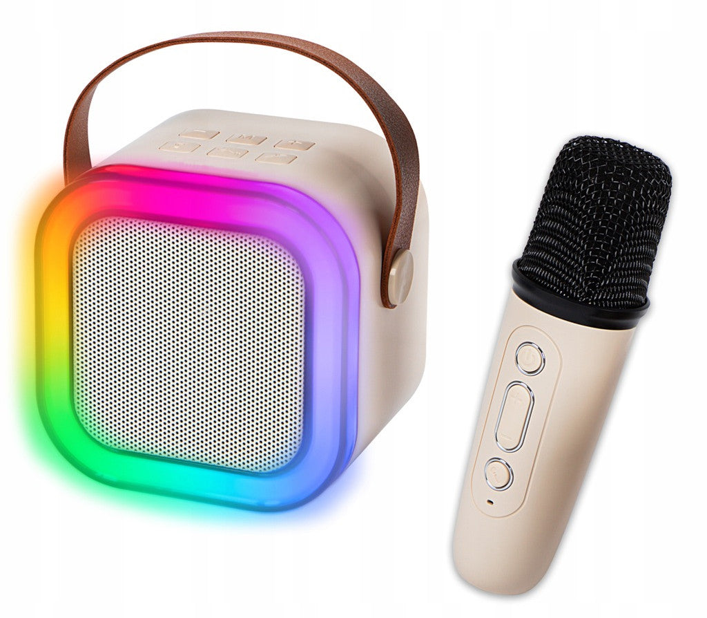 Wireless Speaker + Microphone Karaoke Bluetooth 5.2 USB-C Hit! Batteries included no