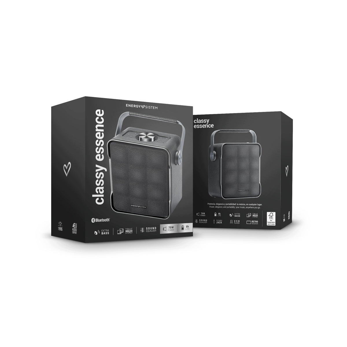 Wireless Speaker Retro Energy Sistem Classy Essence 70W 8 hrs Packaging status original