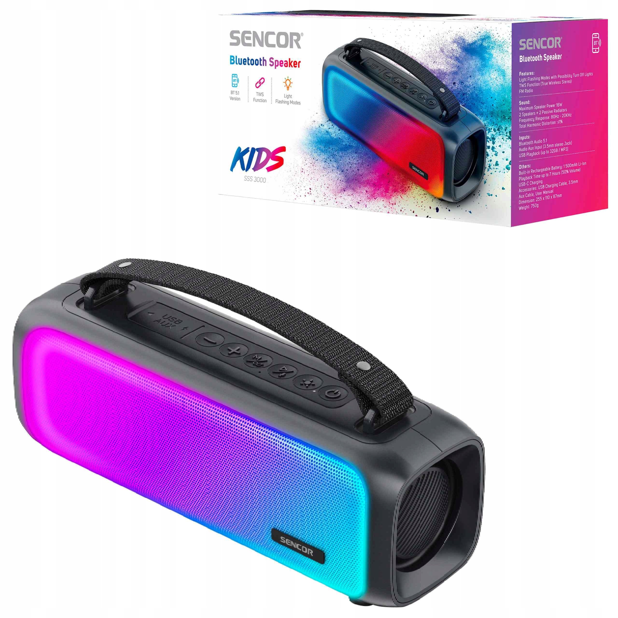 Wireless Speaker Sencor SSS 3000 KIDS IPX4