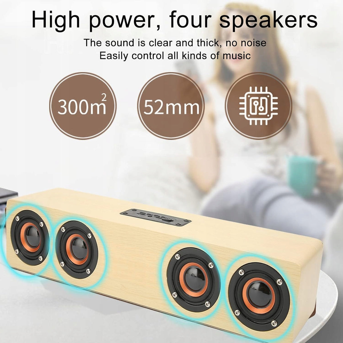 Wireless Speaker Subwoofer Sound Spatial Kit Brand no brand