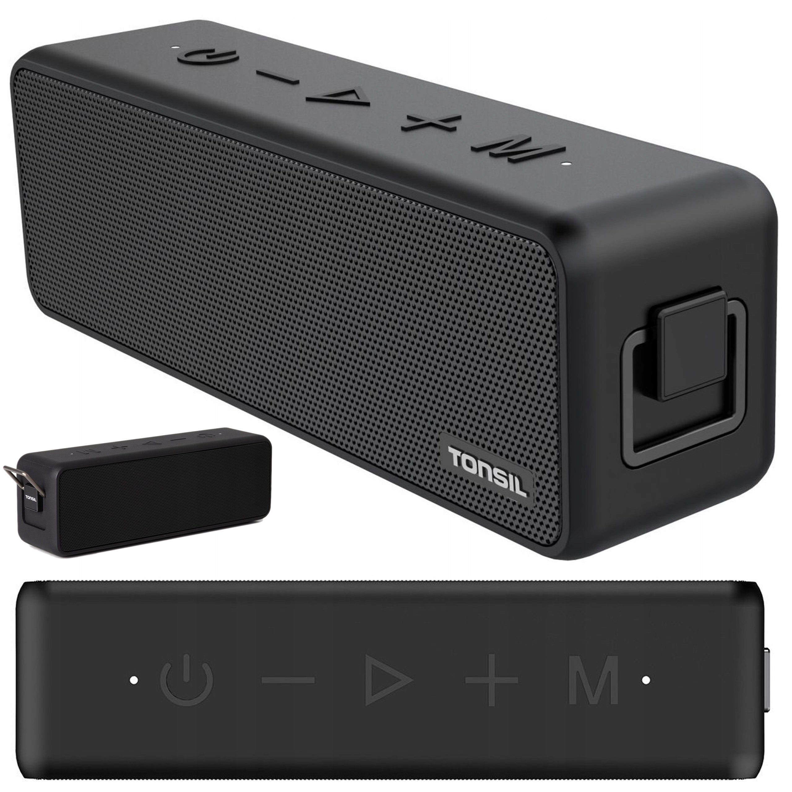 Wireless Speaker TONSIL GO 6 SD BT Bluetooth Portable IPX7 AUX Black