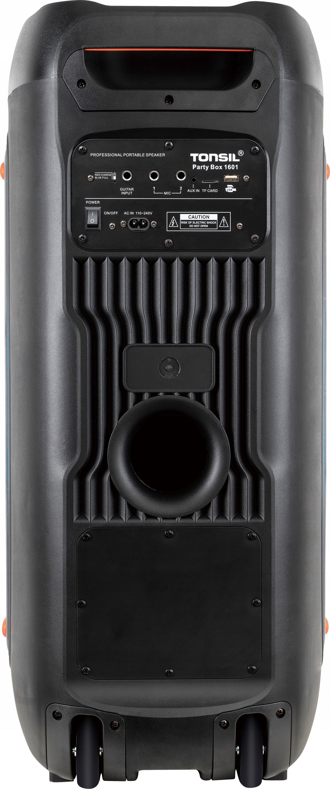 Wireless Speaker Tonsil Party Box 1601 BT FM TWS 1500 Watt +2 Microphones Manufacturer code 5907972806089