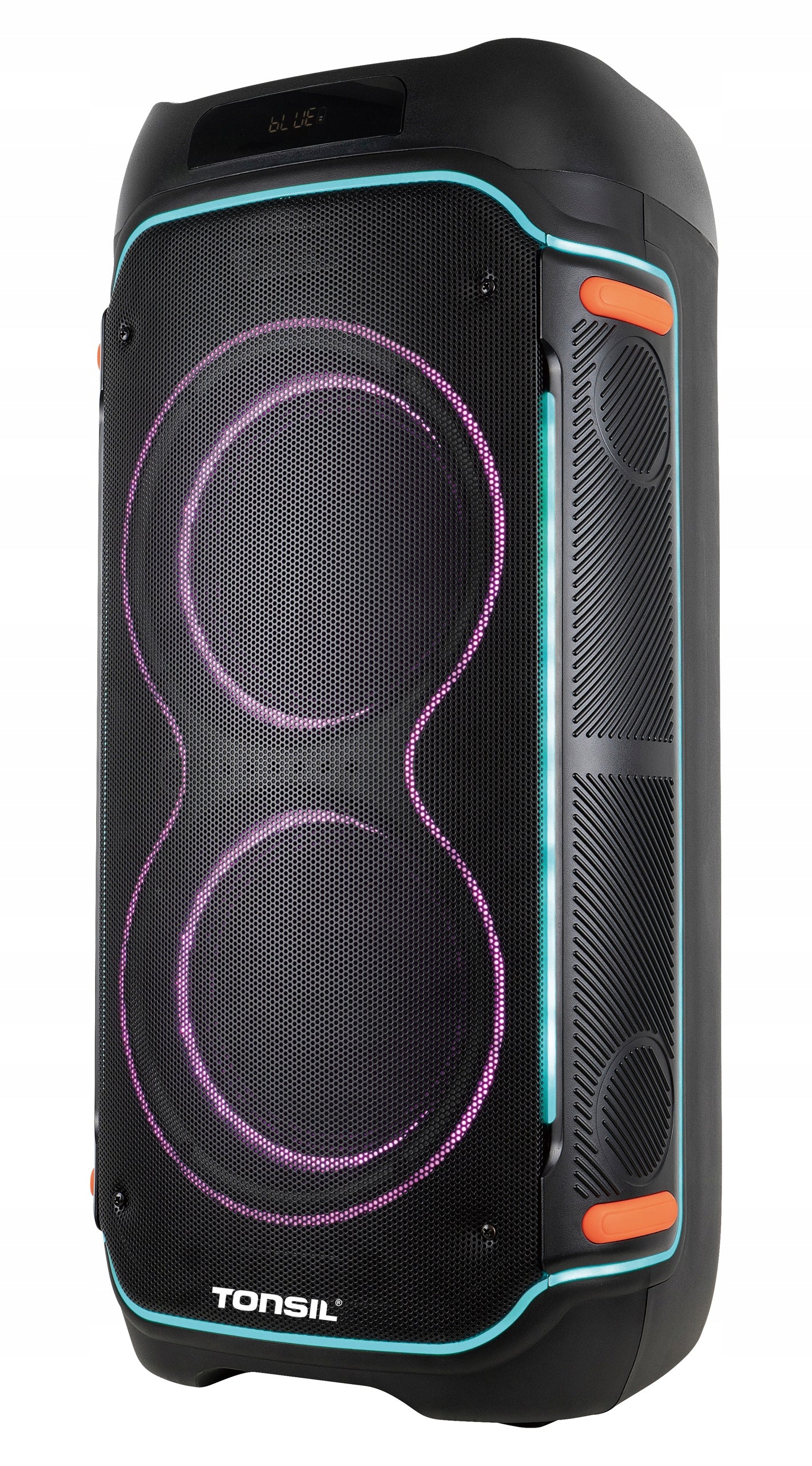 Wireless Speaker Tonsil Party Box 1800 BT FM GRP 1900 Watt +2 Microphones Packaging status original