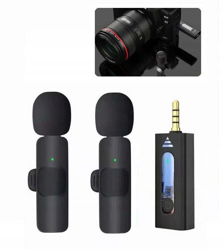 Wireless Tie Microphone Jack 3,5mm 2pcs