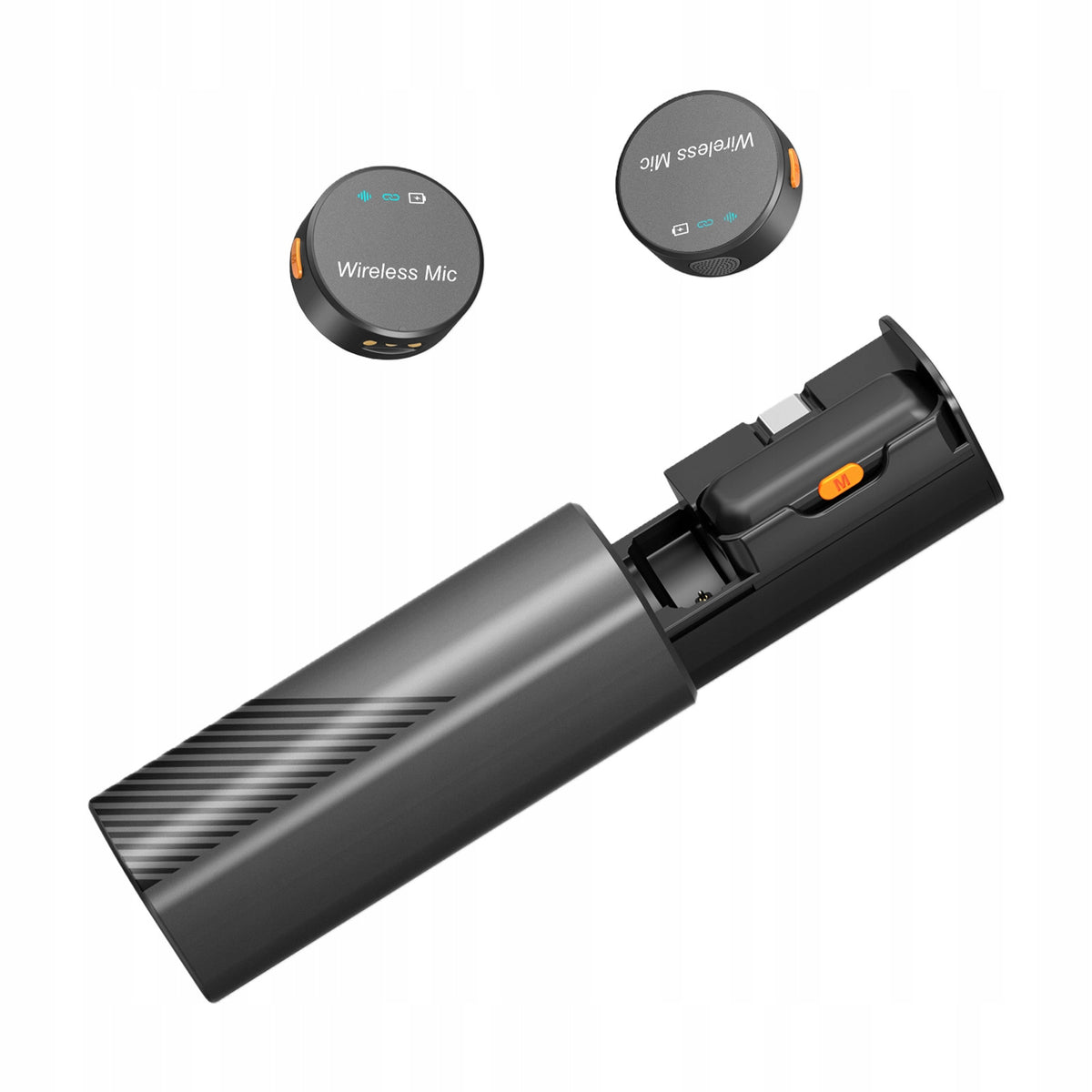Wireless Tie Microphone Magnetic Flap Clip Microphone BO