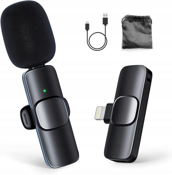Wireless Tie Microphone for iPhone Moman CP1 Series