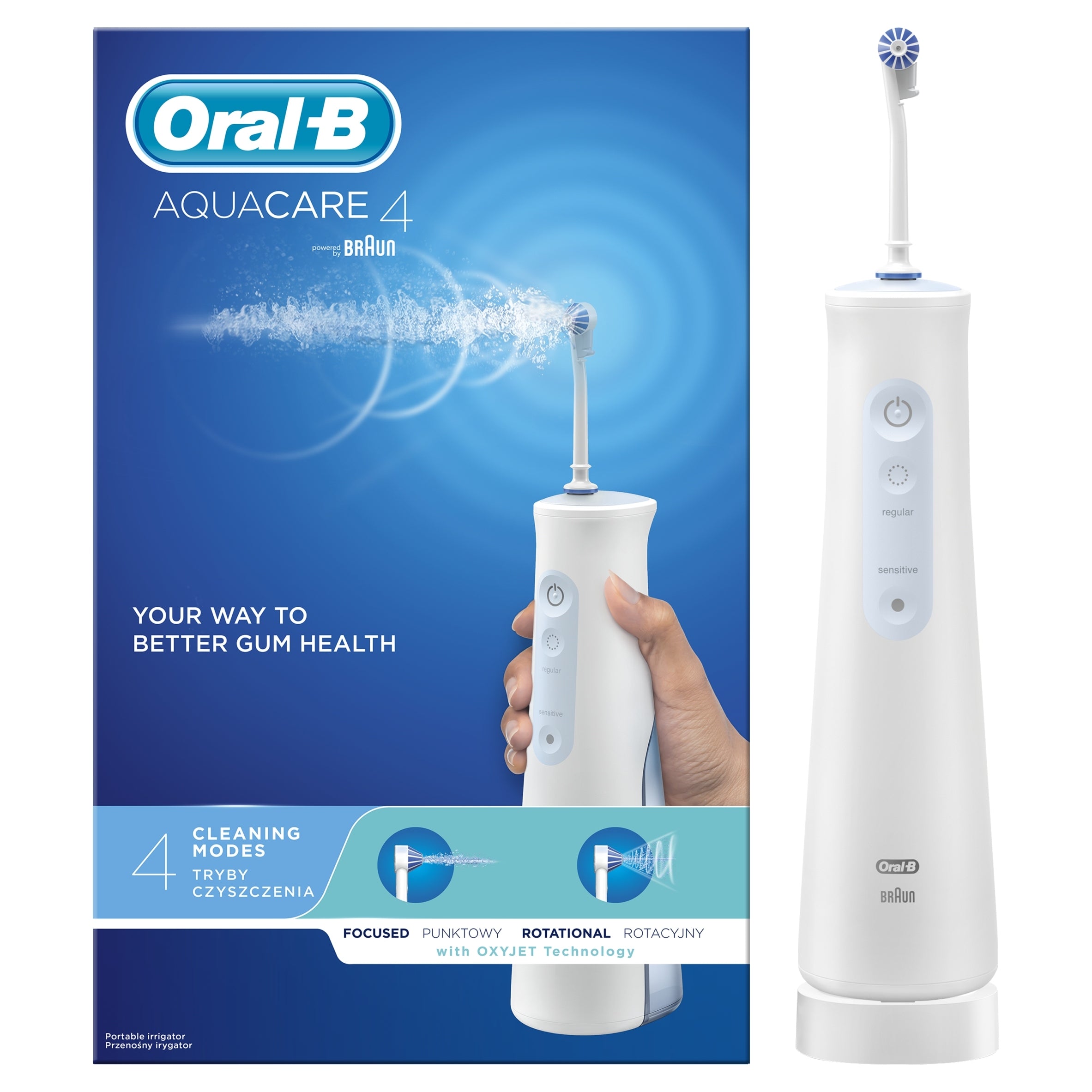 Wireless Tooth Irrigator Oral-B AquaCare4