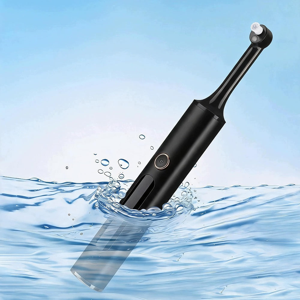 Wireless Tooth Polisher 800mAh IPX6 black with tip set Brand Bedee