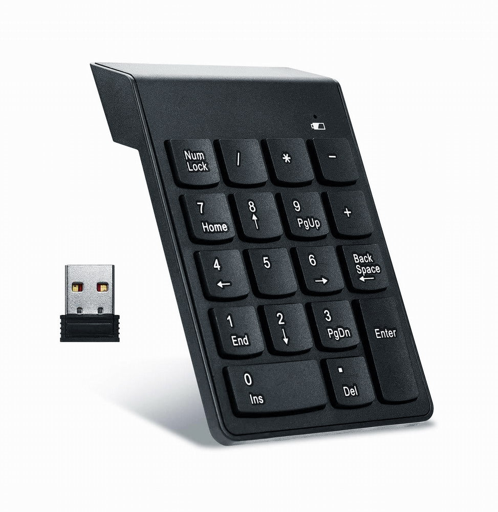 Wireless USB Numeric Keyboard for Laptop