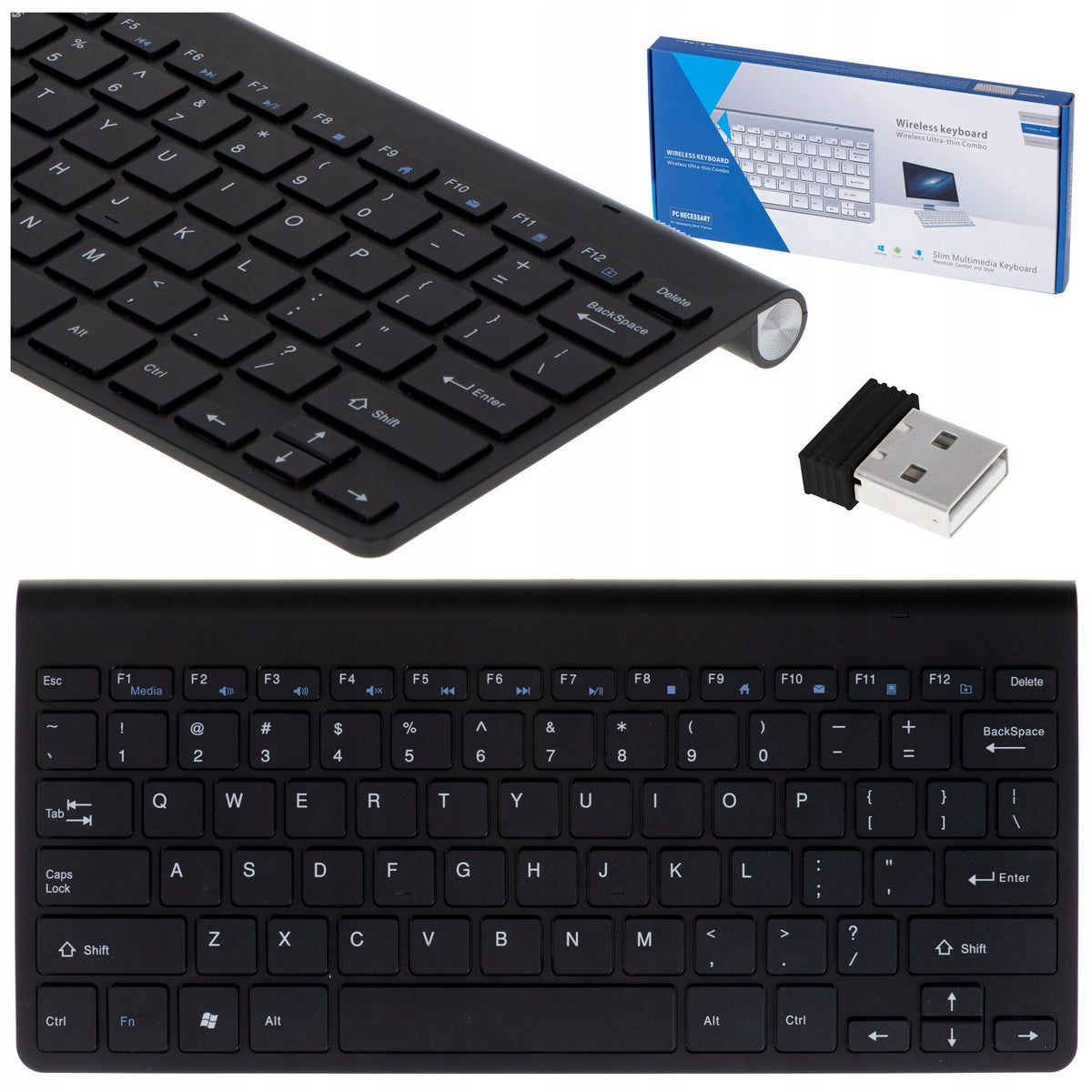 Wireless USB Smart TV Keyboard Long Range Manufacturer code KX5112