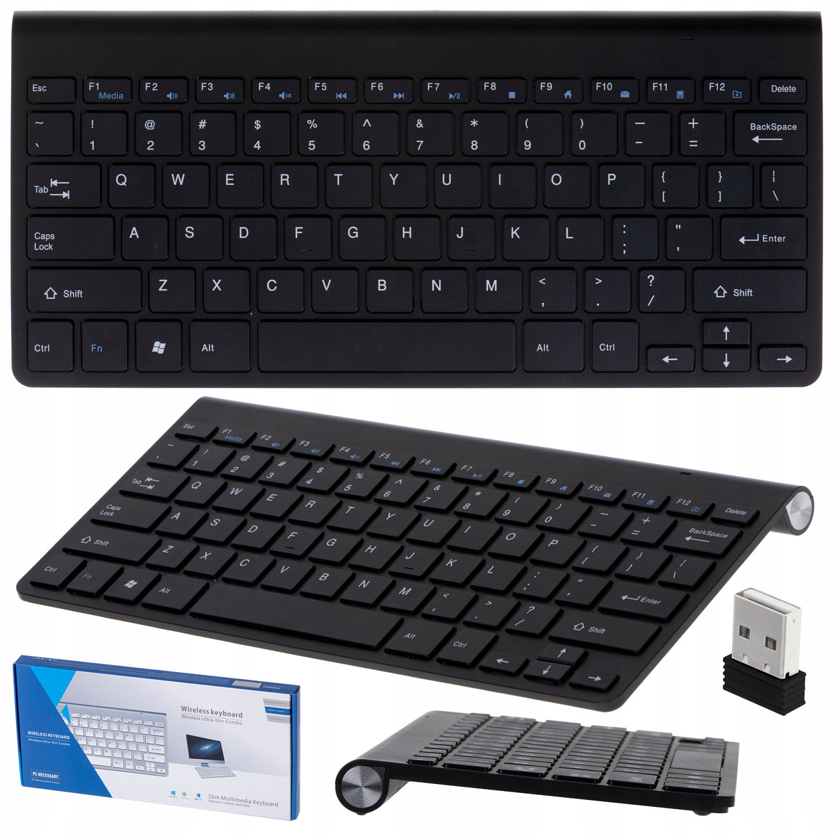Wireless USB Smart TV Keyboard Long Range