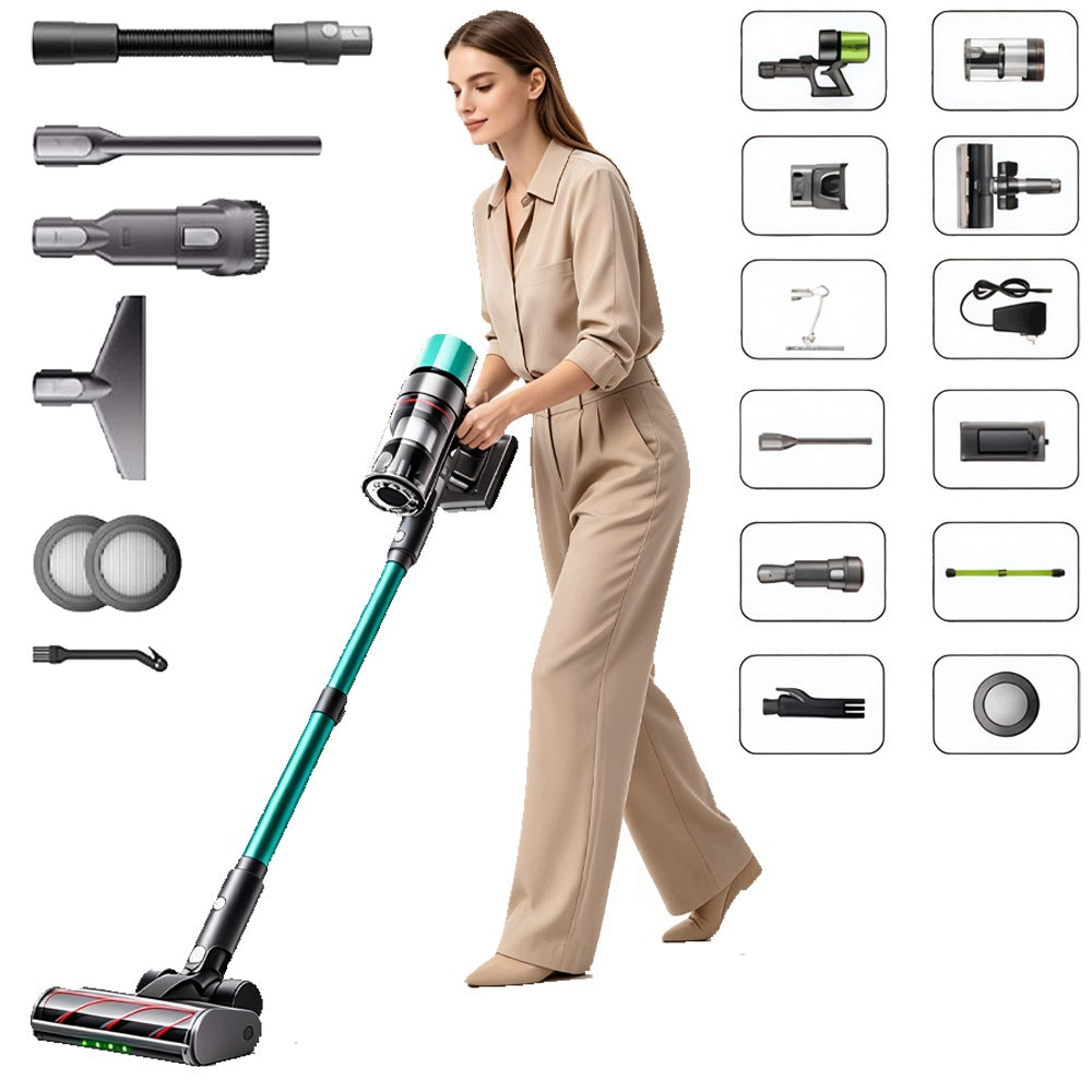 Wireless Upright Vacuum Cleaner Smart Ai V5 PRO Brushless LED 2in1 70min