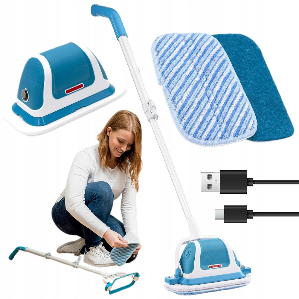 Wireless Vacuum Cleaner Brush with Vibrations - Perfect for Bathroom,Kitchen