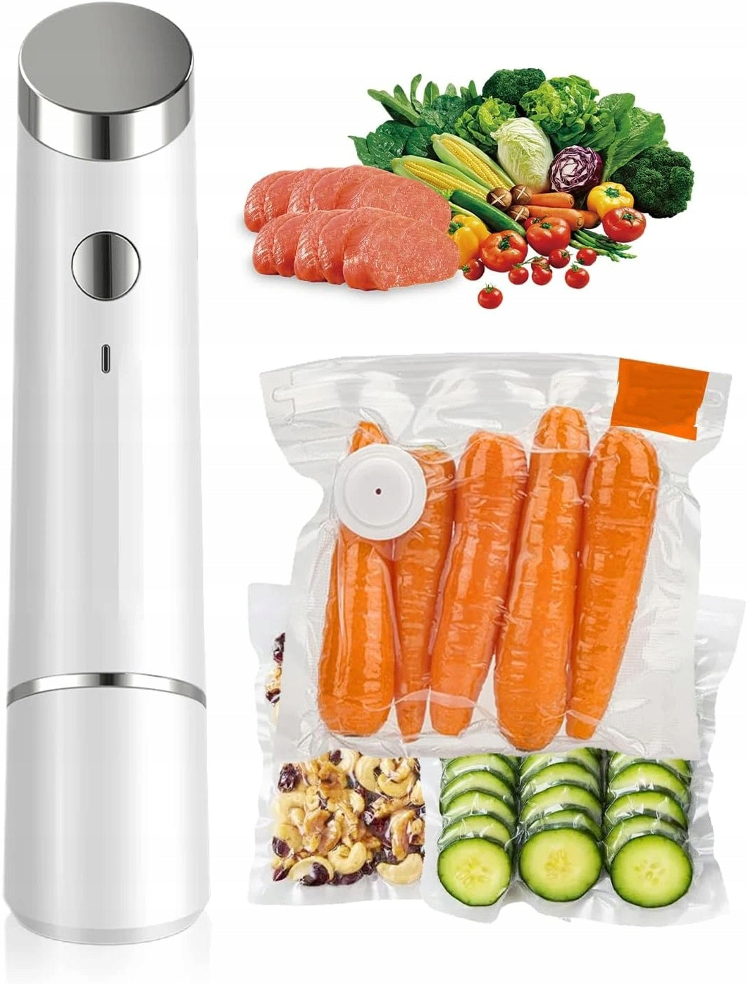Wireless Vacuum Pump, Food Freshness Extension, Extractor